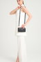 Zoozie Bags Cartera Lizard Negro 20cm x 4cm x 11cm